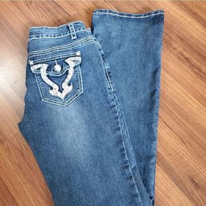 Sz 9 LOVE CULTURE Stretch Straight leg jeans